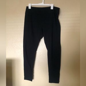 LAST CALL Cotton black Leggings - XL